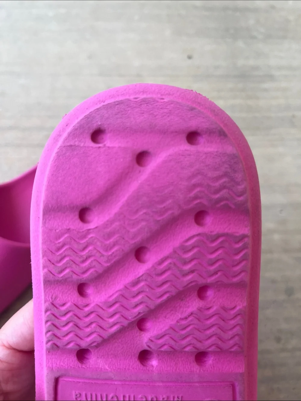 Hello Kitty Girl’s Hot Pink Slide Sandals